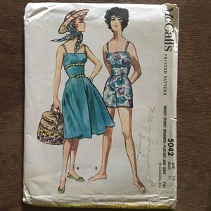 Vintage 1950’s play suit and skirt.